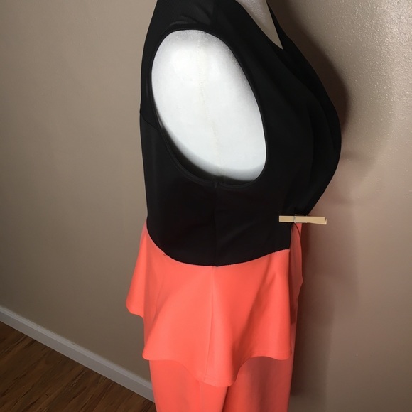 Mystic Plus size midi peplum dress 2x - Picture 5 of 6